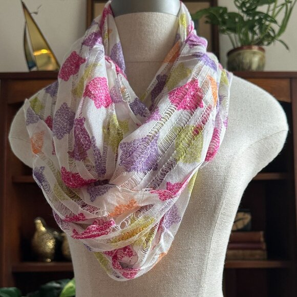 Charming Charlie Rayon Infinity Scarf - Picture 1 of 10